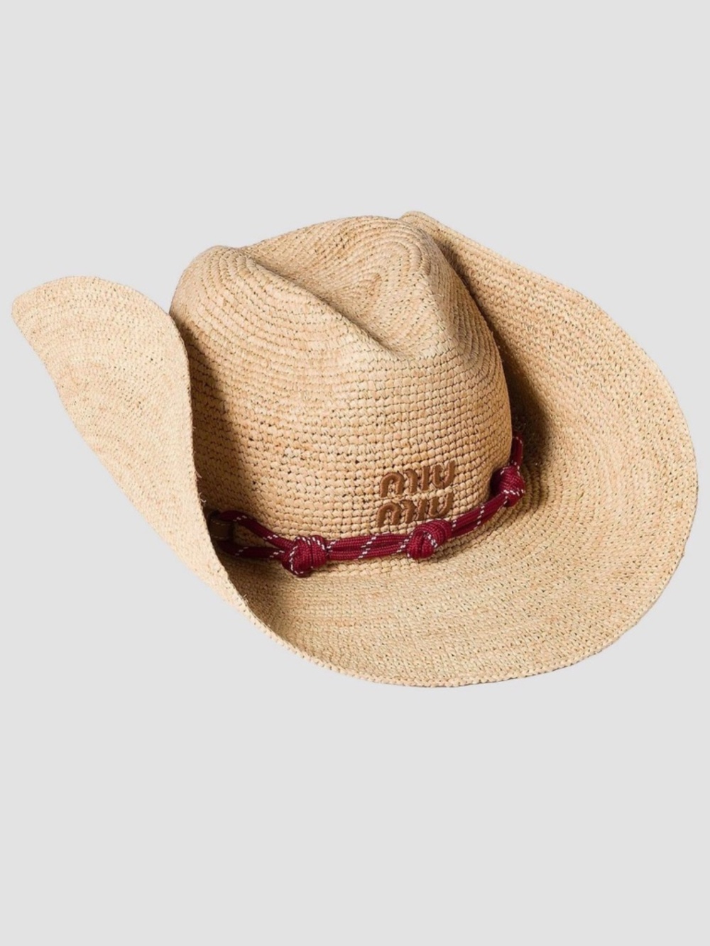 Miu Miu Raffia Hat